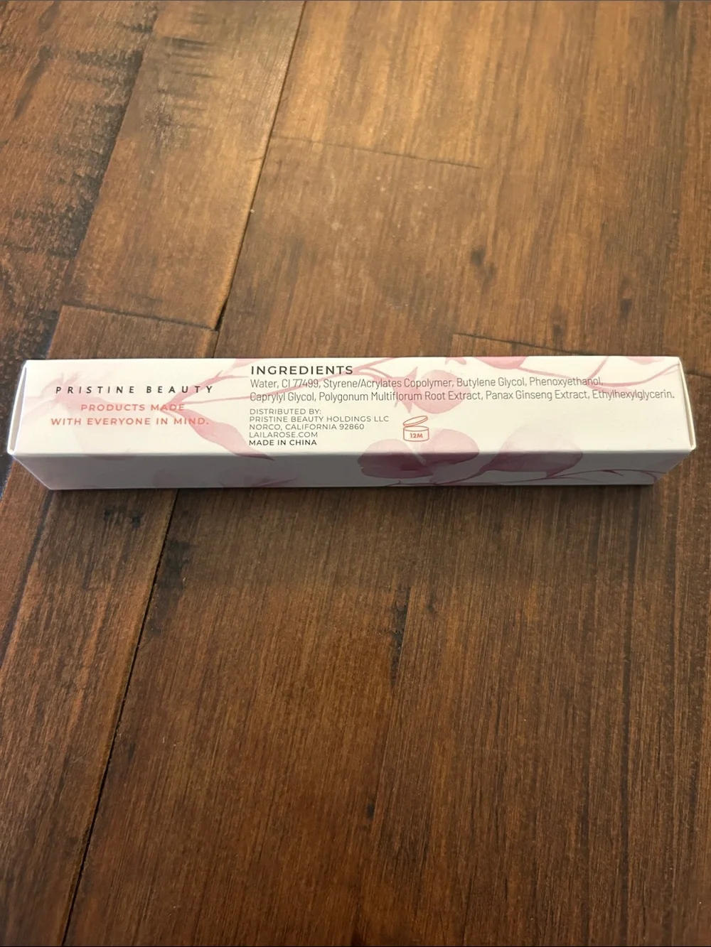 Lila Rose Nectar Noir Pink Floral Eyeliner